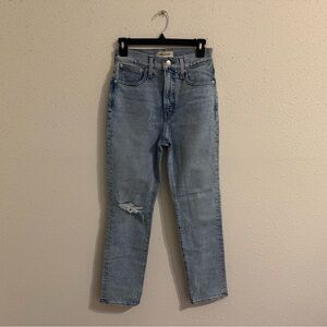 Madewell Jeans The Perfect Vintage Crop Straight Leg - Size 24 - NWT